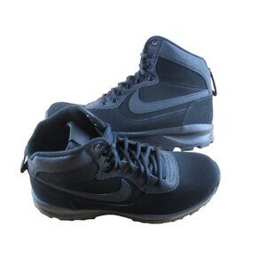 Nike Men's Manoadome Triple Black Sneaker Hiking Winter Boots Sizes NIB